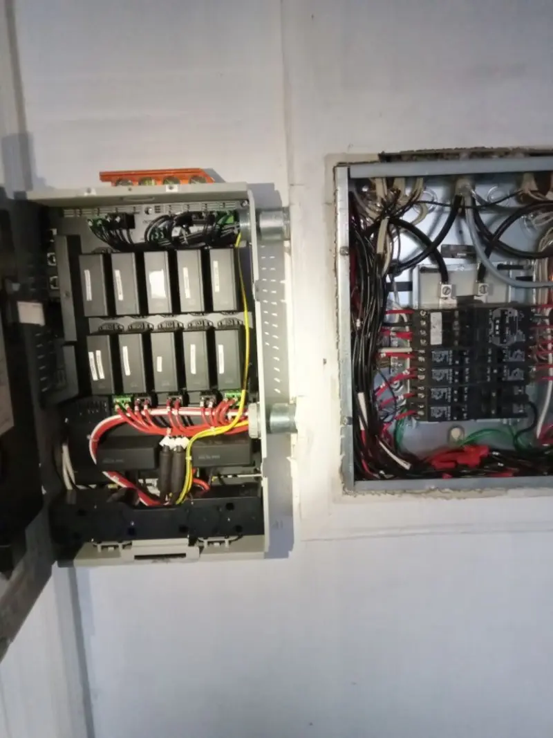 Electrical panel upgrade completed for Commercial Electrician Services in Haskell